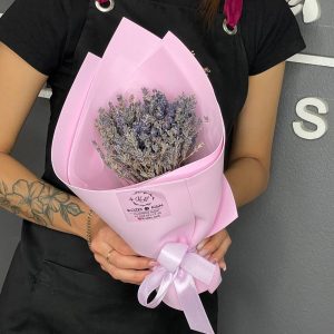 Букет из сухоцветов лаванды