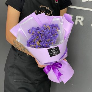 Букет из сухоцветов статицы